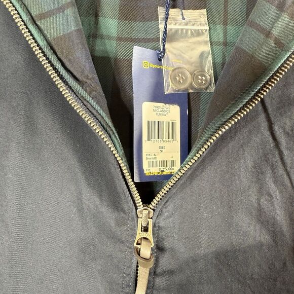 Polo Ralph Lauren Men's Navy Solid Bayport Windbreaker Jacket Size XL - NWT - Picture 8 of 13